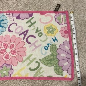 Authentic COACH lightweight scarf